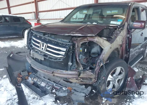 2014 Honda Pilot Ex из США, поврежденный, VIN 5FNYF4H4XEB007322